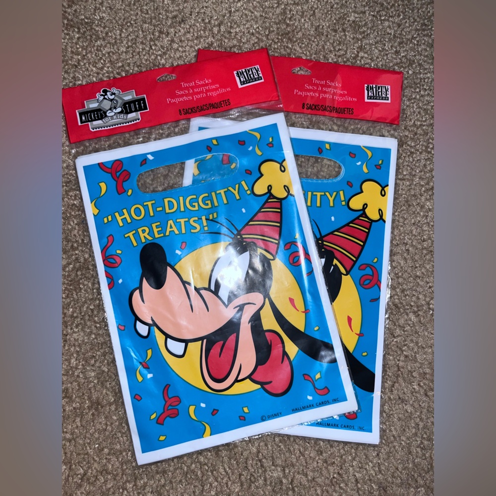 Disney Mickey Mouse Party Treat Bags - Set of 2